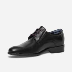 Derby Fluchos Herdcles Cuir Noir -Caprices Chaussures Boutique WWWERM 10271350152 2
