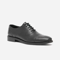 Richelieu Noir éco-conçu En Cuir Perforé 10 Richelieu Noir éco-conçu En Cuir Perforé -Caprices Chaussures Boutique WWWERM 10271350222 1