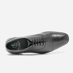 Richelieu Noir éco-conçu En Cuir Perforé 13 Richelieu Noir éco-conçu En Cuir Perforé -Caprices Chaussures Boutique WWWERM 10271350222 5