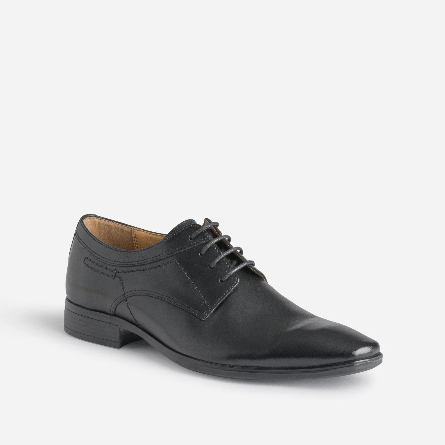 Derby Noir En Cuir 5 Derby Noir En Cuir – Image 3