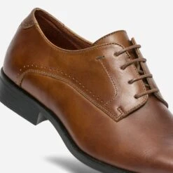 Derby Cognac En Cuir -Caprices Chaussures Boutique WWWERM 10271350504 5
