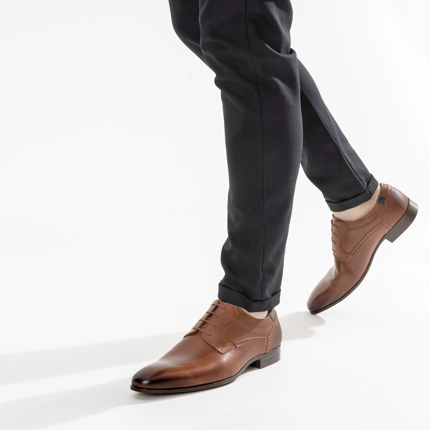 Derby Camel En Cuir éco-conçu 4 Derby Camel En Cuir éco-conçu – Image 2