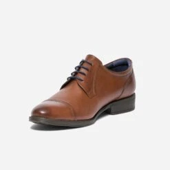 Derby FLUCHOS Cognac En Cuir -Caprices Chaussures Boutique WWWERM 10271350519 2