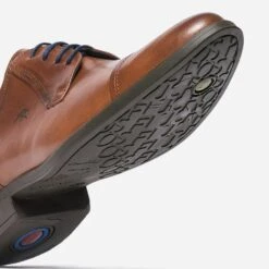 Derby FLUCHOS Cognac En Cuir -Caprices Chaussures Boutique WWWERM 10271350519 5