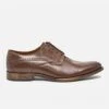 Derby Marron éco-conçu En Cuir -Caprices Chaussures Boutique WWWERM 10271350524 0