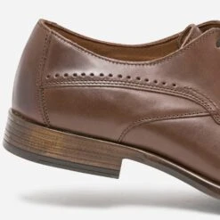 Derby Marron éco-conçu En Cuir -Caprices Chaussures Boutique WWWERM 10271350524 10