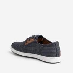 Tennis REDSKINS Marine En Toile Rayée -Caprices Chaussures Boutique WWWERM 10271390043 3