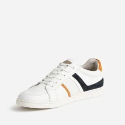Tennis REDSKINS Blanche En Cuir -Caprices Chaussures Boutique WWWERM 10271390068 2