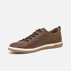 Tennis Marron En Cuir -Caprices Chaussures Boutique WWWERM 10271390090 2