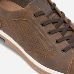 Tennis Marron En Cuir -Caprices Chaussures Boutique WWWERM 10271390090 5