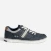 Tennis Bleu Marine Et Gris -Caprices Chaussures Boutique WWWERM 10271390105 0