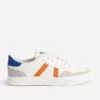 Jack & Jones Tennis JACK&JONES Blanche, Grise, Bleue Et Orange -Caprices Chaussures Boutique WWWERM 10271390130 0