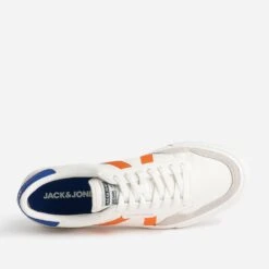 Jack & Jones Tennis JACK&JONES Blanche, Grise, Bleue Et Orange 11 Jack & Jones Tennis JACK&JONES Blanche, Grise, Bleue Et Orange -Caprices Chaussures Boutique WWWERM 10271390130 4