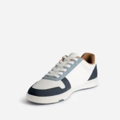 Tennis Blanche, Marine, Bleu Et Camel 10 Tennis Blanche, Marine, Bleu Et Camel -Caprices Chaussures Boutique WWWERM 10271390246 2