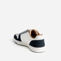 Tennis Blanche, Marine, Bleu Et Camel 11 Tennis Blanche, Marine, Bleu Et Camel -Caprices Chaussures Boutique WWWERM 10271390246 3