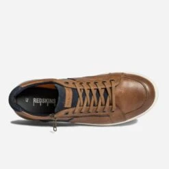 Tennis REDSKINS Cognac En Cuir -Caprices Chaussures Boutique WWWERM 10271390531 4
