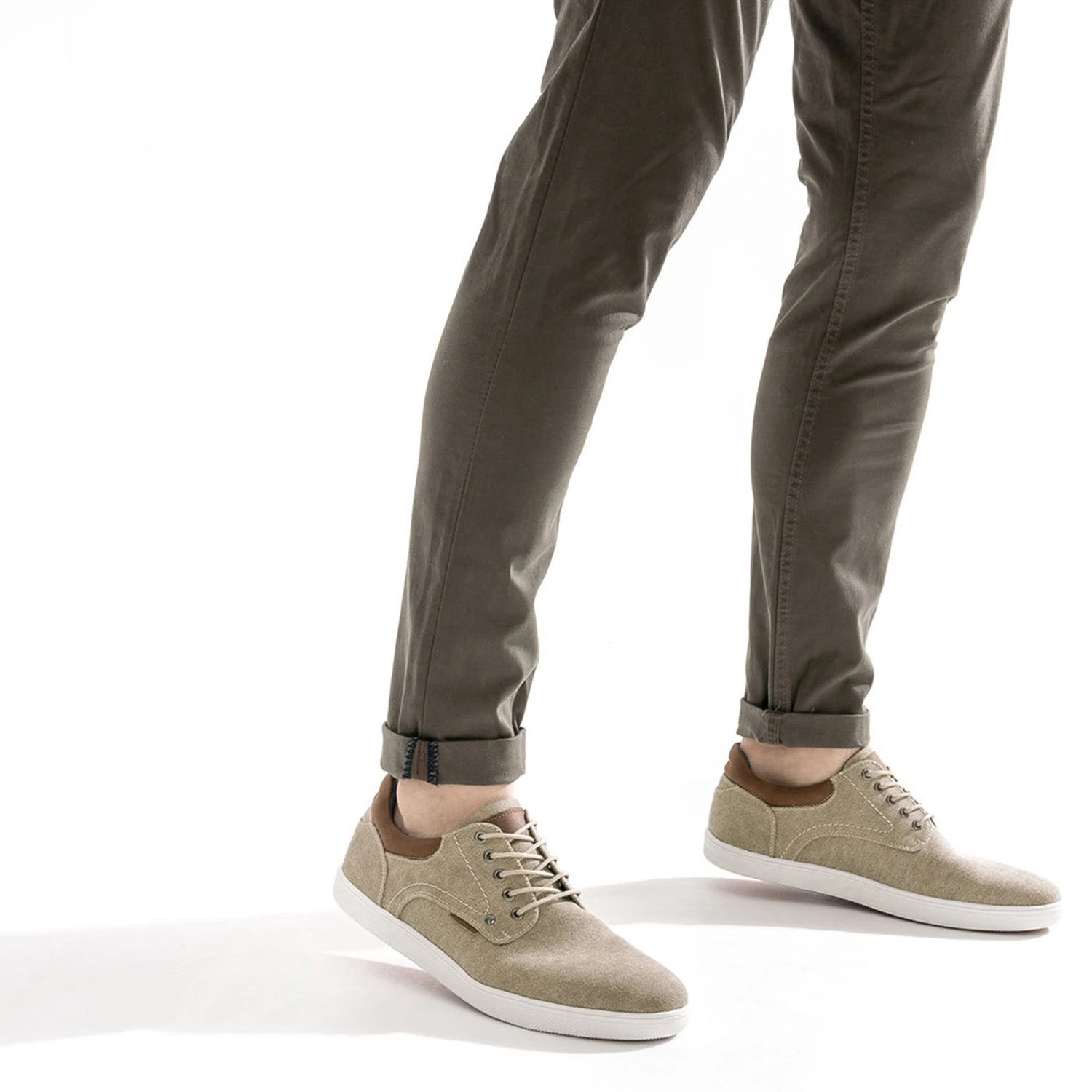 Tennis Beige En Textile 4 Tennis Beige En Textile – Image 2