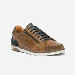 Tennis Cognac En Cuir -Caprices Chaussures Boutique WWWERM 10271390602 1