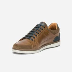 Tennis Cognac En Cuir -Caprices Chaussures Boutique WWWERM 10271390602 2