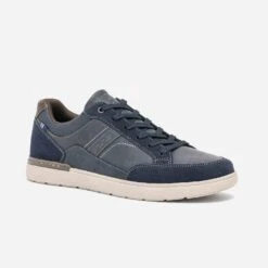 Tennis Bleu Marine Bi Matière -Caprices Chaussures Boutique WWWERM 10271390617 1