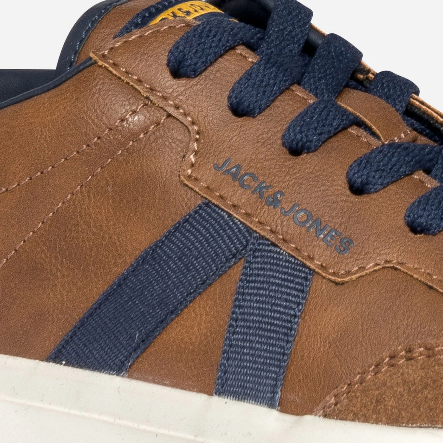 Jack & Jones Tennis JACK&JONES Cognac Et Marine 8 Jack & Jones Tennis JACK&JONES Cognac Et Marine – Image 6