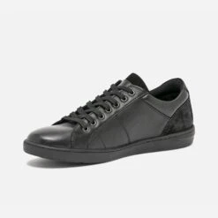 Tennis Noire En Cuir -Caprices Chaussures Boutique WWWERM 10271390619 2