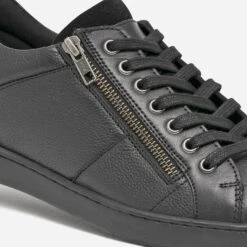 Tennis Noire En Cuir -Caprices Chaussures Boutique WWWERM 10271390619 5