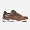 Tennis FLUCHOS Marron En Cuir Avec Zip -Caprices Chaussures Boutique WWWERM 10271390621 0