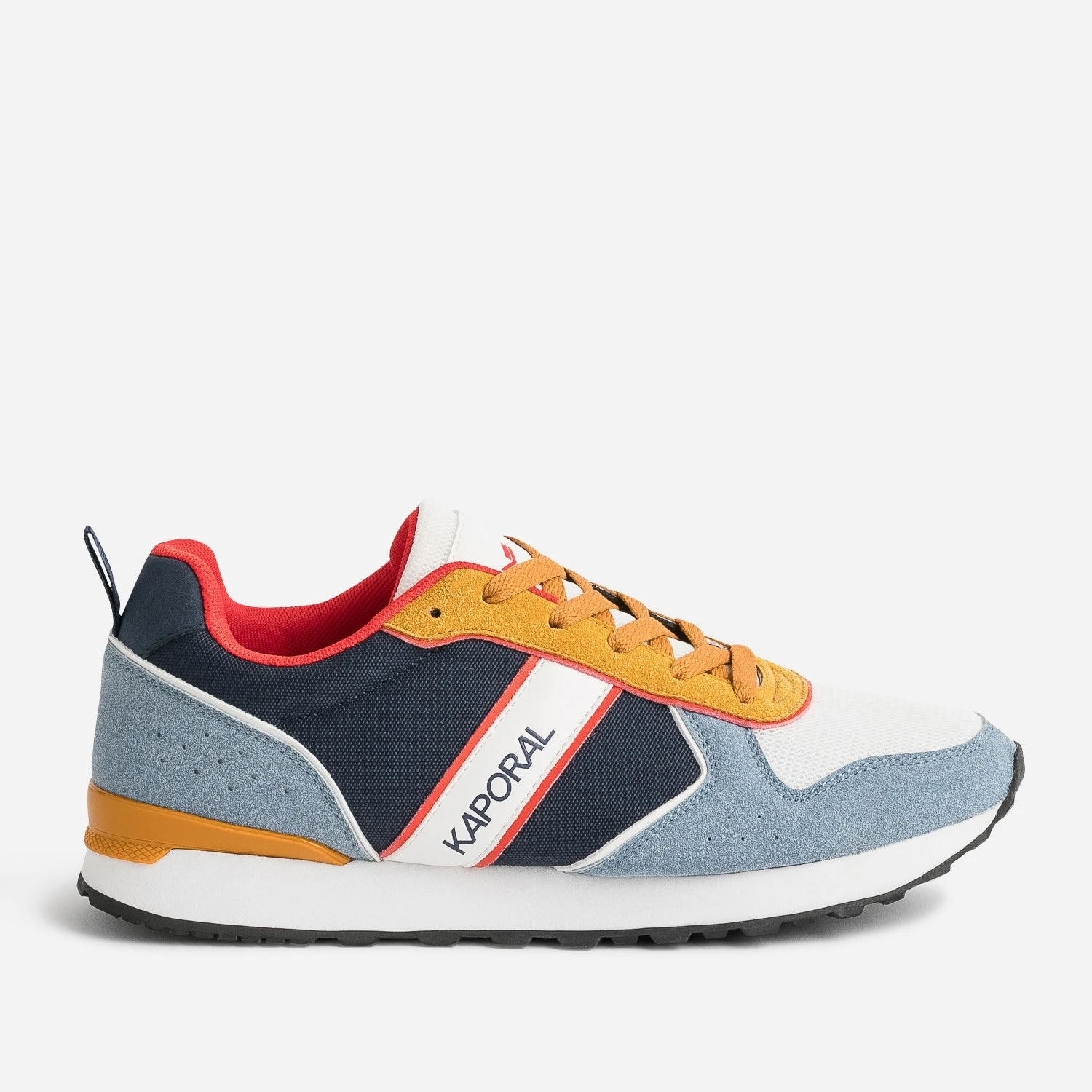 Tennis KAPORAL Marine, Bleu, Blanc, Ocre Et Rouge 3 Tennis KAPORAL Marine, Bleu, Blanc, Ocre Et Rouge