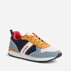 Tennis KAPORAL Marine, Bleu, Blanc, Ocre Et Rouge 8 Tennis KAPORAL Marine, Bleu, Blanc, Ocre Et Rouge -Caprices Chaussures Boutique WWWERM 10271390626 1