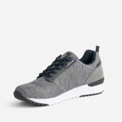 Tennis LEE COOPER Gris Chiné En Mesh -Caprices Chaussures Boutique WWWERM 10271390631 2