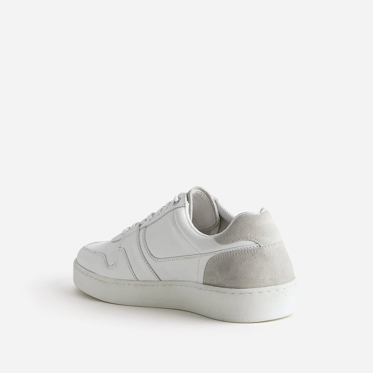 Tennis Blanche éco-conçue En Cuir Détails Gris 6 Tennis Blanche éco-conçue En Cuir Détails Gris – Image 4