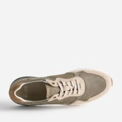 Tennis Beige, Kaki, Marron éco-conçue Multi Matières -Caprices Chaussures Boutique WWWERM 10271390644 4