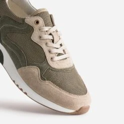 Tennis Beige, Kaki, Marron éco-conçue Multi Matières -Caprices Chaussures Boutique WWWERM 10271390644 5