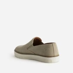 Slip-on Beige éco-conçu En Cuir Velours -Caprices Chaussures Boutique WWWERM 10271390648 3