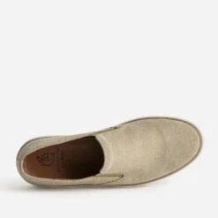 Slip-on Beige éco-conçu En Cuir Velours -Caprices Chaussures Boutique WWWERM 10271390648 4