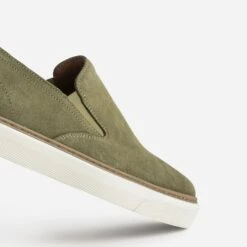 Slip-on Kaki éco-conçu En Cuir Velours -Caprices Chaussures Boutique WWWERM 10271390649 5