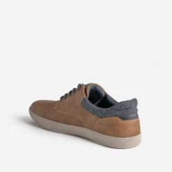 Tennis Cognac Détail Textile Chiné -Caprices Chaussures Boutique WWWERM 10271390664 3