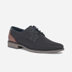 Derby Noir En Textile 11 Derby Noir En Textile -Caprices Chaussures Boutique WWWERM 10271400334 1