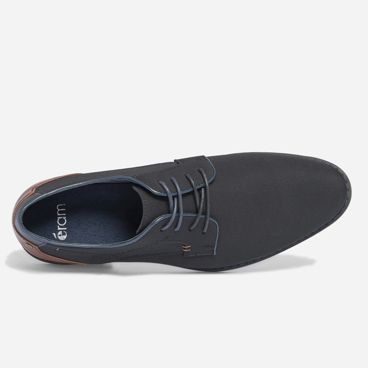 Derby Noir En Textile 8 Derby Noir En Textile – Image 6