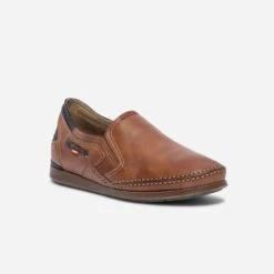 Slip-on FLUCHOS Cognac En Cuir -Caprices Chaussures Boutique WWWERM 10271400353 1