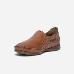 Slip-on FLUCHOS Cognac En Cuir -Caprices Chaussures Boutique WWWERM 10271400353 2
