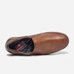 Slip-on FLUCHOS Cognac En Cuir -Caprices Chaussures Boutique WWWERM 10271400353 4