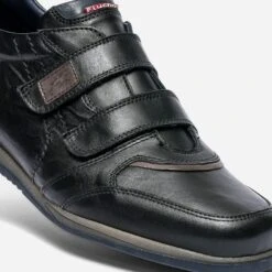 Derby Détente FLUCHOS Noir En Cuir à Scratchs -Caprices Chaussures Boutique WWWERM 10271400369 5