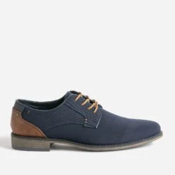 Derby Bleu Marine En Textile -Caprices Chaussures Boutique WWWERM 10271400396 1