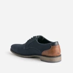 Derby Bleu Marine En Textile -Caprices Chaussures Boutique WWWERM 10271400396 4