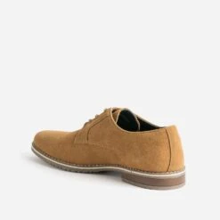 Derby Camel En Cuir Velours Embossé 10 Derby Camel En Cuir Velours Embossé -Caprices Chaussures Boutique WWWERM 10271400398 3