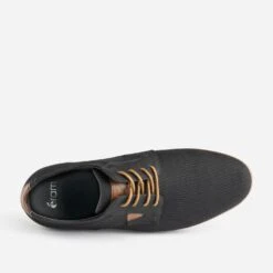 Derby Confort Noir En Textile -Caprices Chaussures Boutique WWWERM 10271400406 4