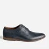 Derby Bleu Marine En Cuir -Caprices Chaussures Boutique WWWERM 10271400415 0