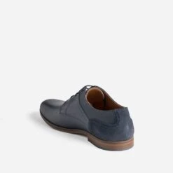 Derby Bleu Marine En Cuir -Caprices Chaussures Boutique WWWERM 10271400415 3